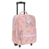 LÄSSIG Valise à Roulettes Pattern Party - Rose