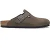 Sabots cuir Birkenstock Boston BS Marron 41 1029210