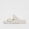 Arizona EVA Eggshell, Birkenstock, Favorite Styles, en blanc, taille: 41