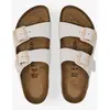 Birkenstock Arizona Birko-Flor - Sandales Eggshell 38 - Étroit
