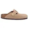 Sabots cuir Birkenstock Boston Leather Rose 41 Étroit 1028052