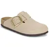 Sabots cuir Birkenstock Boston Leather Rose 39 Étroit 1028052