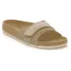 Birkenstock - Women's Oita Suede Leather - Sandales taille 37 - Narrow, beige/brun