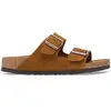 Sandales Birkenstock Arizona Suede Leather Marron 42 1027082