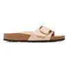 Sandales femme Birkenstock Madrid Big Buckle Natural Leather Patent Be...