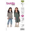 Patron Burda 9252 - Robe & blouse évasées de 104 à 134 cm(...) -