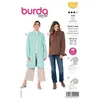Burda 5974 Patron de couture pour femme Taille 34-44 Niveau 3