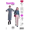 Patron Burda 5792 - Robe midi(...) -