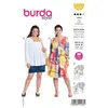 Burda Patron 5917 - Robe et blouse encolure rectangulaire du 34 au 54 (FR)(...) -
