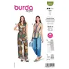 Burda Patron 5914 - Le haut sans manches ou combinaison, façon cache-c...