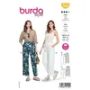 Burda Patron 5902 - Pantalons droits avec des poches du 34 au 44 (FR)(...) -