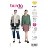 Burda Patron 5931 - Manteau et une veste coupe élégante du 34 au 44 (FR)(...) -