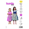 Burda Dirndl pour Enfants découpé en Papier #9230 Taille 104-146