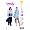 Patron Burda 5800 - Chemisier romantique(...) -