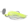 DAIWA Prorex Micro Bladed Jig, 8,0g, Taille Hameçon 1/0, Leurre Vibrant, Chatterbait, Leurre de Pêche, Yellow Pearl, 15151-308