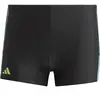 adidas Boxer de bain Colorblock noir S