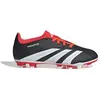 adidas Predator.4 L FxG J Basket, Core Black/FTWR White/Solar Red, 30 EU