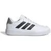 adidas Courtblock Shoes Femme Chaussures, Cloud White Core Black Silver, 36 2/3 EU