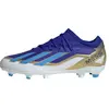 adidas X Crazyfast.3 FG J Messi Basket, Dark Blue/Silver Met./Semi Flash Aqua, 28 EU