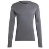 adidas HAUT MANCHES LONGUES PREMIÈRE COUCHE XPERIOR MERINO 260 gris S