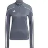 Sweatshirt adidas Tiro 23 League Half Zip bleu gris blanc femme - L
