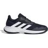 Adidas Homme CourtJam Control Tennis Shoes, Navy Blue/Cloud White/Cloud White, 45 1/3 EU
