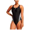 Maillot de bain 1 pièce à 3 bandes femme adidas Noir 44 IB5986