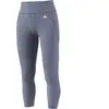 adidas Legging 7/8 taille haute avec poche de rangement Optime bleu S
