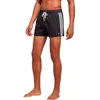 adidas Homme 3-Stripes CLX Very-Short-Length Swim Shorts, Black/White, XS