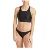 Haut de bikini adidas Branded Beach noir intense blanc femme - 38