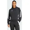 adidas Sweat-shirt à capuche de survêtement Tiro 24 noir XS
