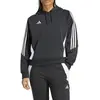 adidas Sweat-shirt à capuche de survêtement Tiro 24 noir L