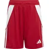 Short enfant adidas Tiro 24 Rouge 5/6 ans IR9367