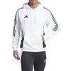 adidas Sweat-shirt à capuche de survêtement Tiro 24 blanc 3XL