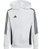 adidas Sweat-shirt à capuche de survêtement Tiro 24 Enfants blanc 176