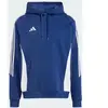 adidas Sweat-shirt à capuche de survêtement Tiro 24 bleu XL