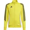 adidas Veste de survêtement Tiro 24 en textile pour enfant Jaune/blanc 116