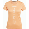 adidas Terrex Agravic T-Shirt - T-shirt femme Amber Tint S