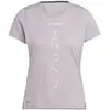 adidas Terrex Agravic T-Shirt - T-shirt femme Preloved Fig L