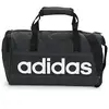 adidas Mixte Essentials Linear Duffel Bag, Shadow Navy / Black / White, XS