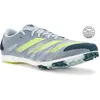 Chaussures d athletisme unisexe Adidas adizero xcs gris jaune
