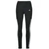 adidas Femme Optime 3-Stripes Full Length Leggings, Black, L