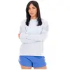 adidas adi365 Zip Maillot de course Femmes-bleu gris, Taille S