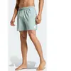 adidas Herren Swim Shorts 5 inch, Wonder Sage/White, S