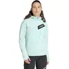 adidas Terrex TRK ClimaWarm Fleece Veste Running Femmes - Turquoise, T...