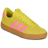 Baskets adidas VL Court 3.0 jaune moutarde rose femme - 38