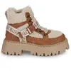 Buffalo Femmes Bottes à lacets Marron Loisirs, Taille:38 EU