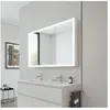 Burgbad RL20 Armoire de toilette, 3 portes, SPVK120RF6947G0290,