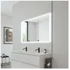 Burgbad RL20 Armoire de toilette, 3 portes, SPVN120RF6947G0291,