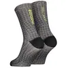 Maloja EichhamM. - Chaussettes vélo Deep Black Grid 36 - 40